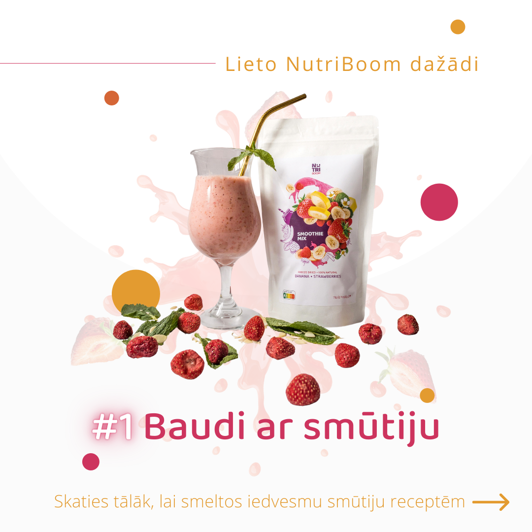Smūtiju receptes