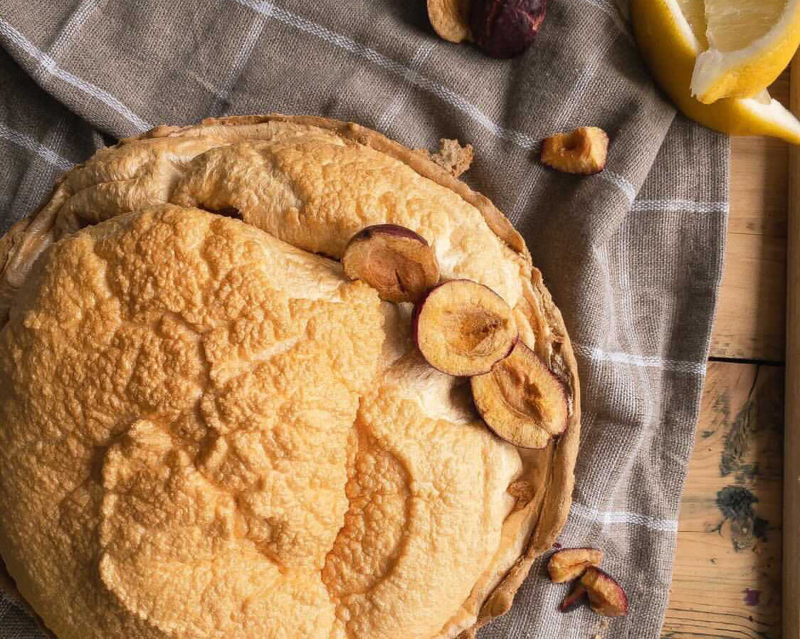 Citronu meringa kūka no Māras Ziemeles (IG @edamskaisti)