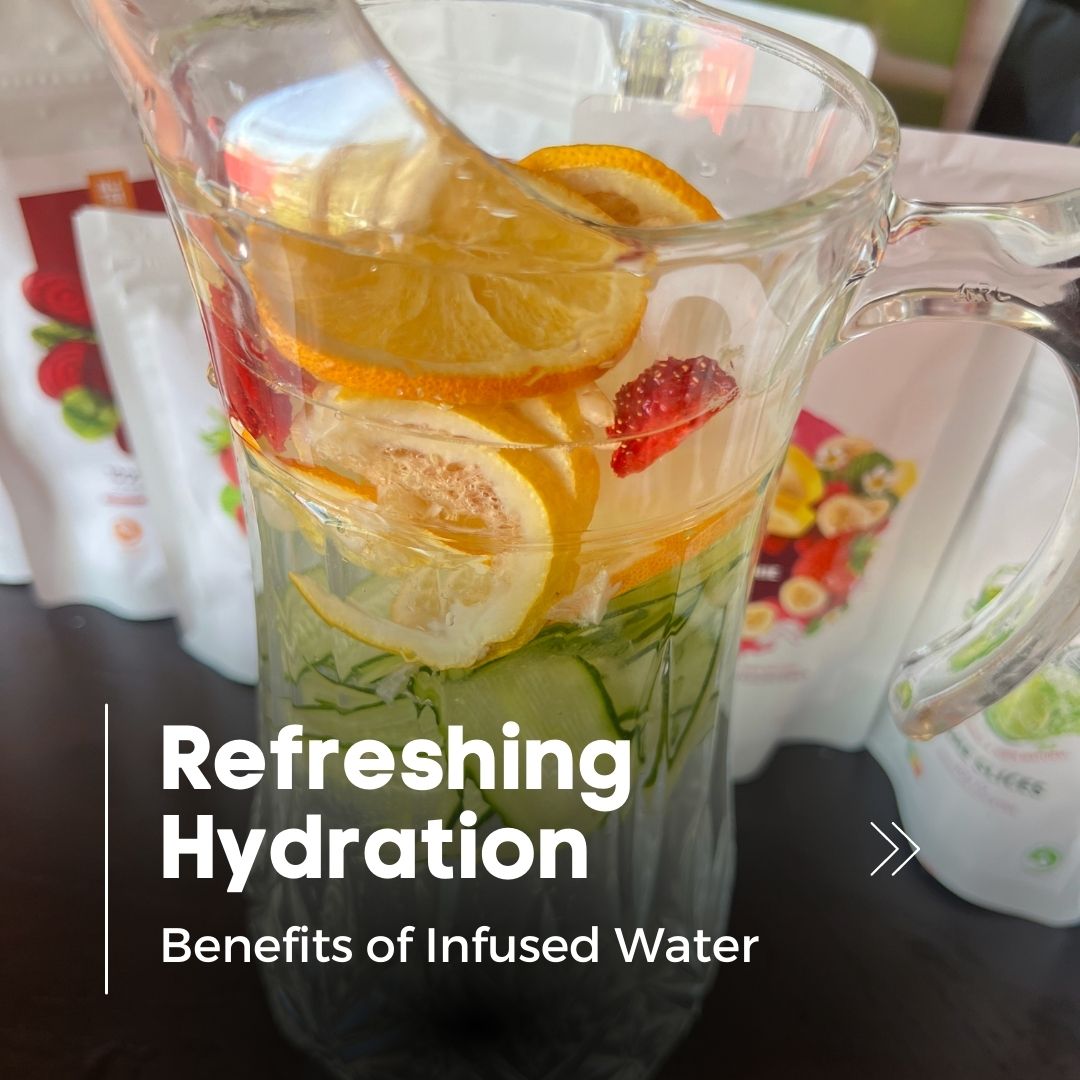 Fruit Infusion Water Pitcher Infused Natural Flavor Healthy