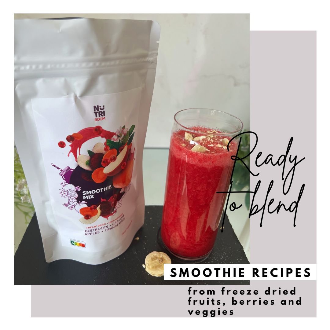 Smoothie from apples, beetroots, carrots and cranberries | Recipe