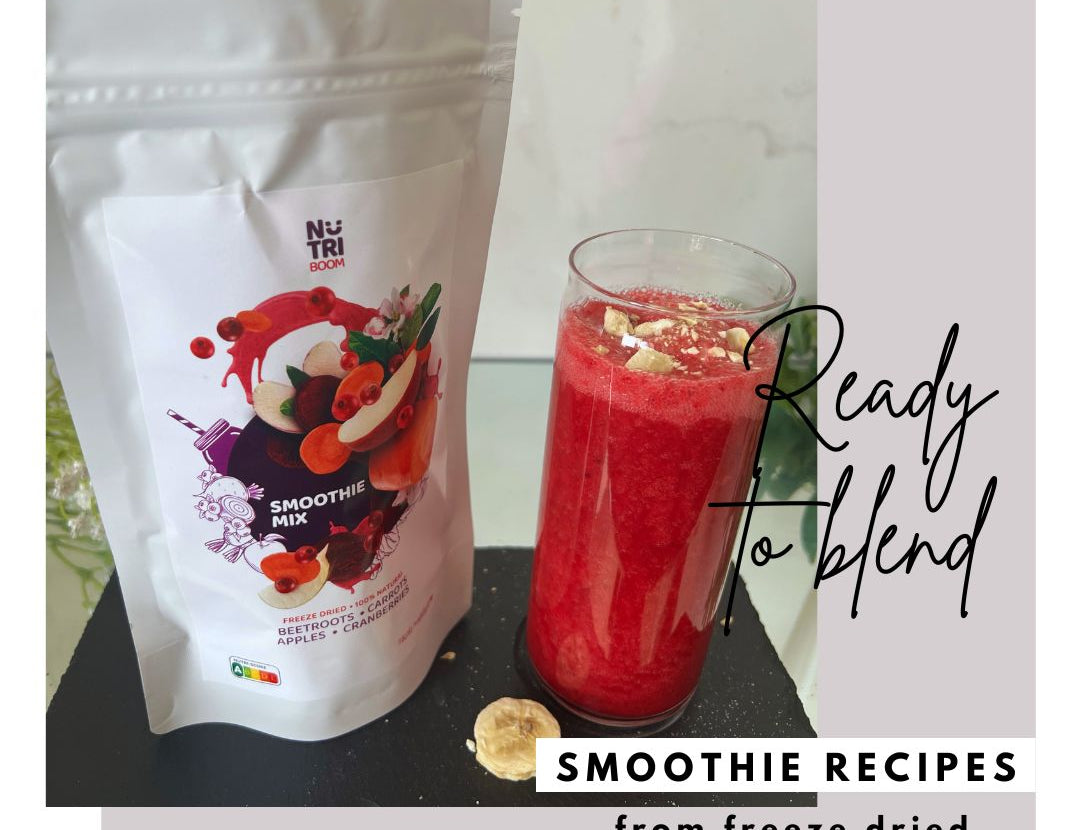 Smoothie from apples, beetroots, carrots and cranberries | Recipe