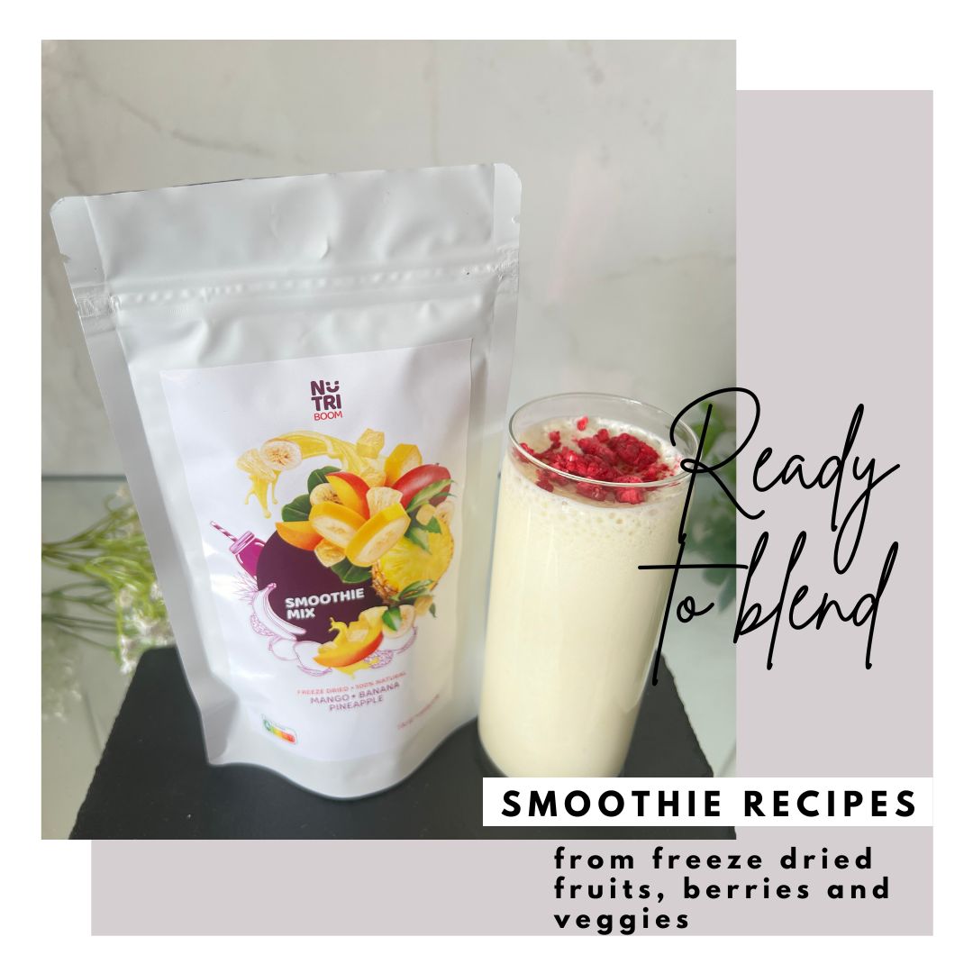 Smoothie from bananas, mango and pineapple | Recipe