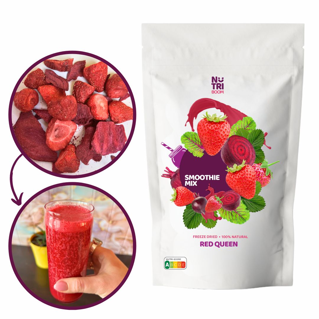 Smoothie Blend Red Queen - from strawberries, beetroots – NutriBoom
