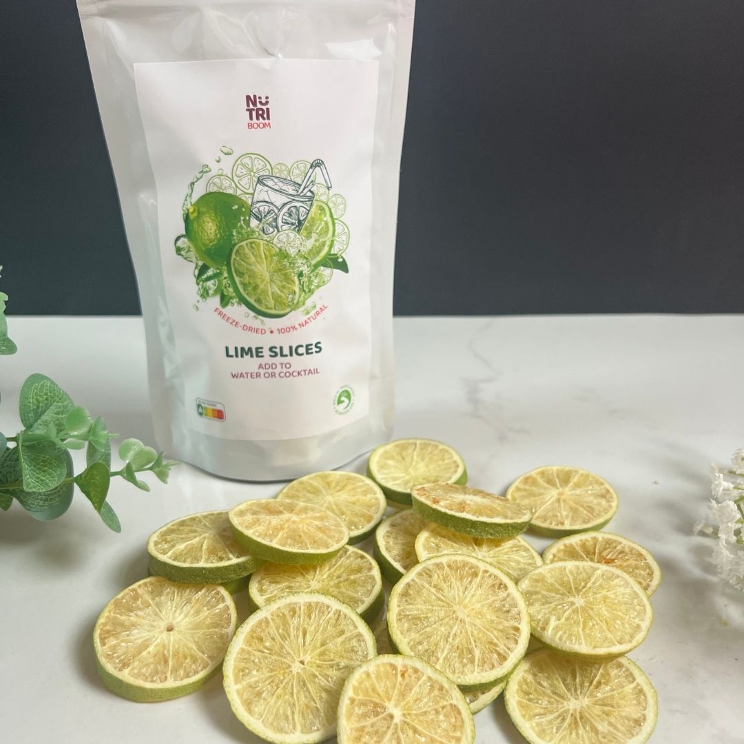 Lime-limes-citrus-fruits-freeze-dried-nutriboom-snack-healthy-100-natural-no-added-sugar-perfect-treat-gift-add-to-cocktails-decorate-drinks-cakes-add-to-smoothie-water-decorate-cakes