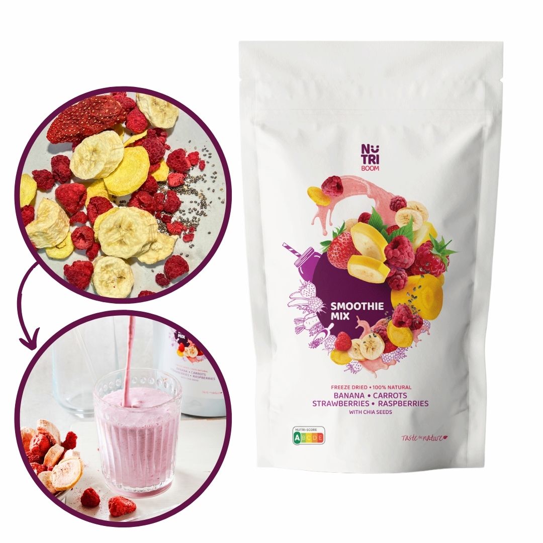 smoothie-blend-shape-up-from-freeze-dried-bananas-yellow-carrots-raspberries-strawberries-chia-seeds-nutriboom-healthy-tasty-weight-loss-natural-clean-label1