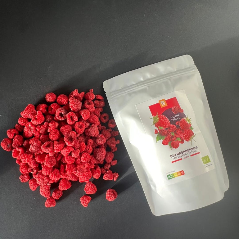 Freeze dried BIO Raspberries NutriBoom